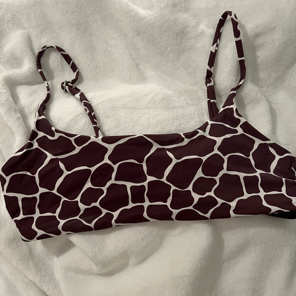 Grey Bandit Bikini Top